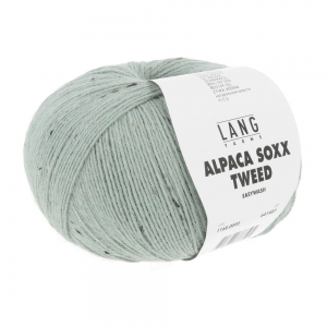 Lang Yarns Alpaca Soxx Tweed - Pelote de 100 gr - Coloris 0092 Sauge