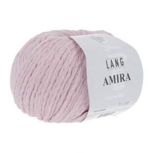 Lang Yarns Amira - Pelote de 50 gr - Coloris 0009 Rose