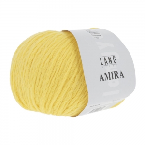 Lang Yarns Amira - Pelote de 50 gr - Coloris 0013 Jaune