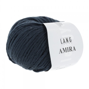 Lang Yarns Amira - Pelote de 50 gr - Coloris 0035 Bleu Marine