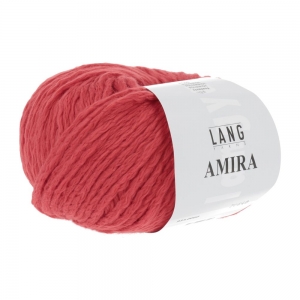 Lang Yarns Amira - Pelote de 50 gr - Coloris 0060 Rouge