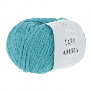 Lang Yarns Amira - Pelote de 50 gr - Coloris 0078 Turquoise