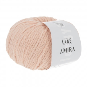 Lang Yarns Amira - Pelote de 50 gr - Coloris 0128 Saumon Clair