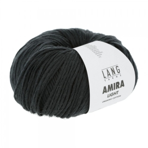 Lang Yarns Amira Light - Pelote de 50 gr - Coloris 0004 Noir