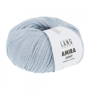 Lang Yarns Amira Light - Pelote de 50 gr - Coloris 0010 Acier
