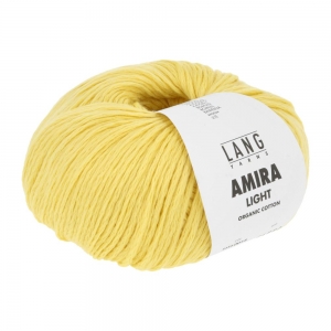 Lang Yarns Amira Light - Pelote de 50 gr - Coloris 0014 Jaune