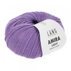 Lang Yarns Amira Light - Pelote de 50 gr - Coloris 0046 Lilas