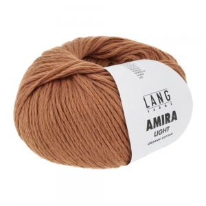 Lang Yarns Amira Light - Pelote de 50 gr - Coloris 0075 Cognac