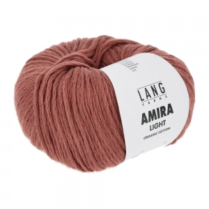 Lang Yarns Amira Light - Pelote de 50 gr - Coloris 0087 Brique