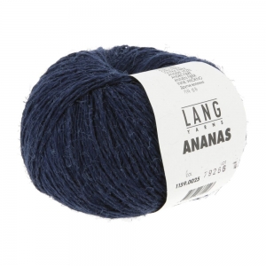 Lang Yarns Ananas - Pelote de 50 gr - Coloris 0025 Navy