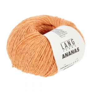Lang Yarns Ananas - Pelote de 50 gr - Coloris 0027 Apricot