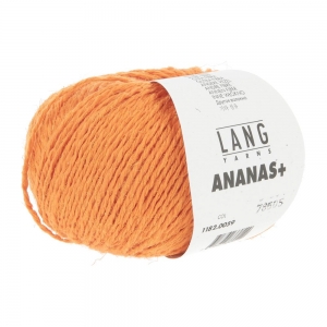 Lang Yarns Ananas+ - Pelote de 50 gr - Coloris 0059 Orange