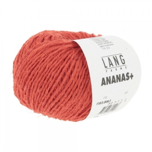 Lang Yarns Ananas+ - Pelote de 50 gr - Coloris 0061 Tomate