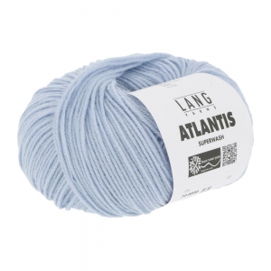 Lang Yarns Atlantis - Pelote de 50 gr - Coloris 0020 Bleu Clair