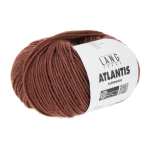 Lang Yarns Atlantis - Pelote de 50 gr - Coloris 0087 Brique