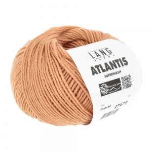 Lang Yarns Atlantis - Pelote de 50 gr - Coloris 0159 Tangerine