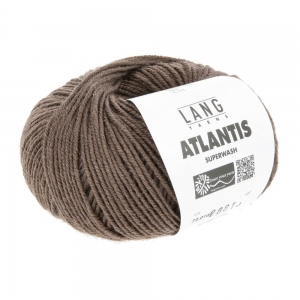 Lang Yarns Atlantis - Pelote de 50 gr - Coloris 0168 Chocolat