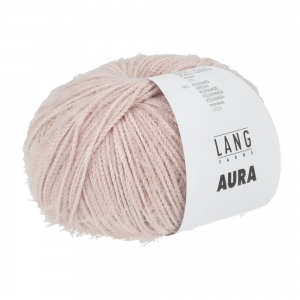 Lang Yarns Aura - Pelote de 50 gr - Coloris 0009 Rose