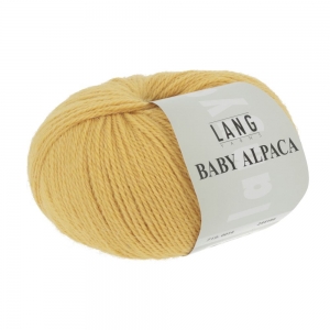 Lang Yarns Baby Alpaca - Pelote de 50 gr - Coloris 0014 Jaune