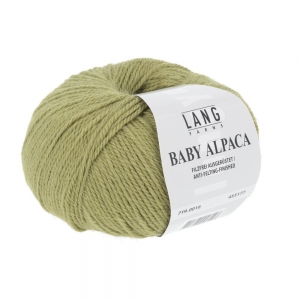 Lang Yarns Baby Alpaca - Pelote de 50 gr - Coloris 0016 Kiwi
