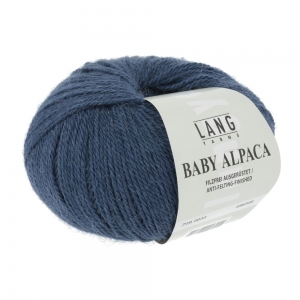 Lang Yarns Baby Alpaca - Pelote de 50 gr - Coloris 0033 Jeans