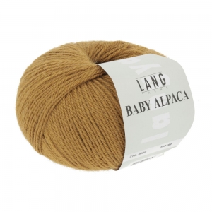 Lang Yarns Baby Alpaca - Pelote de 50 gr - Coloris 0050 Or