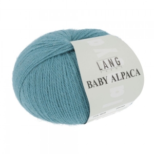 Lang Yarns Baby Alpaca - Pelote de 50 gr - Coloris 0079 Turquoise
