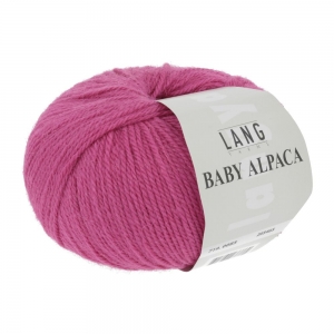 Lang Yarns Baby Alpaca - Pelote de 50 gr - Coloris 0085 Pink