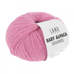 Lang Yarns Baby Alpaca - Pelote de 50 gr - Coloris 0165 Pink Clair