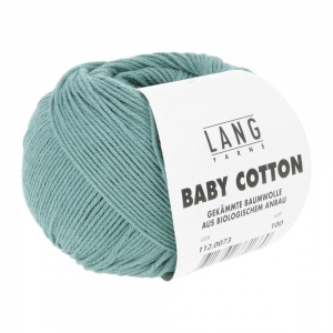 Lang Yarns Baby Cotton - Pelote de 50 gr - Coloris 0073 Jade