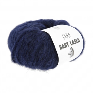 Lang Yarns Baby Lama - Pelote de 50 gr - Coloris 0025 Navy