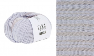 Lang Yarns Belle - Pelote de 50 gr - Coloris 0024 Gris