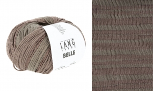 Lang Yarns Belle - Pelote de 50 gr - Coloris 0068 Marron