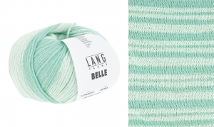 Lang Yarns Belle - Pelote de 50 gr - Coloris 0072 Mousse De Mer