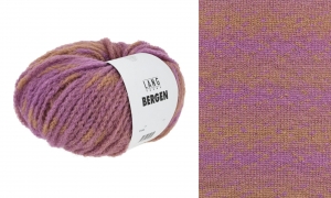 Lang Yarns Bergen - Pelote de 50 gr - Coloris 0003 Pink/Orange