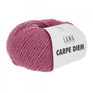 Lang Yarns Carpe Diem - Pelote de 50 gr - Coloris 0365 Framboise M?lange