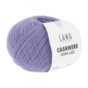Lang Yarns Cashmere Extra Lace - Pelote de 25 gr - Coloris 0046 Lavande