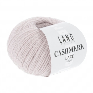 Lang Yarns Cashmere Lace - Pelote de 25 gr - Coloris 0009 Rose