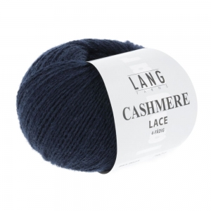 Lang Yarns Cashmere Lace - Pelote de 25 gr - Coloris 0025 Navy