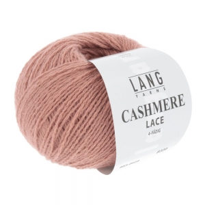 Lang Yarns Cashmere Lace - Pelote de 25 gr - Coloris 0028 Corail