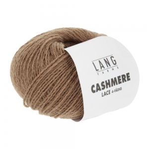 Lang Yarns Cashmere Lace - Pelote de 25 gr - Coloris 0139 Marron Clair