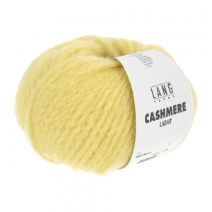 Lang Yarns Cashmere Light - Pelote de 25 gr - Coloris 0013 Jaune Clair