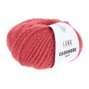 Lang Yarns Cashmere Light - Pelote de 25 gr - Coloris 0060 Rouge Feu