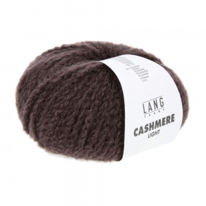 Lang Yarns Cashmere Light - Pelote de 25 gr - Coloris 0161 Rouge Brun