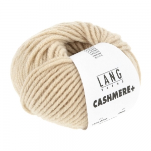 Lang Yarns Cashmere+ - Pelote de 25 gr - Coloris 0026 Beige Clair Mélangé