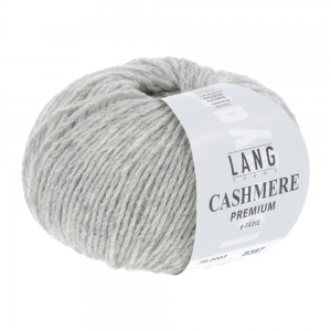 Lang Yarns Cashmere Premium - Pelote de 25 gr - Coloris 0003 Gris Argenté Mélangé