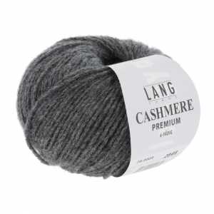 Lang Yarns Cashmere Premium - Pelote de 25 gr - Coloris 0005 Gris Mélangé