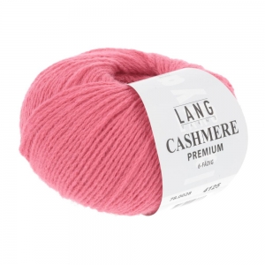 Lang Yarns Cashmere Premium - Pelote de 25 gr - Coloris 0028 Pastèque