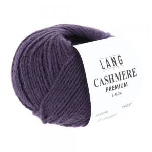 Lang Yarns Cashmere Premium - Pelote de 25 gr - Coloris 0090 Violet
