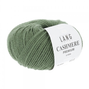 Lang Yarns Cashmere Premium - Pelote de 25 gr - Coloris 0097 Olive